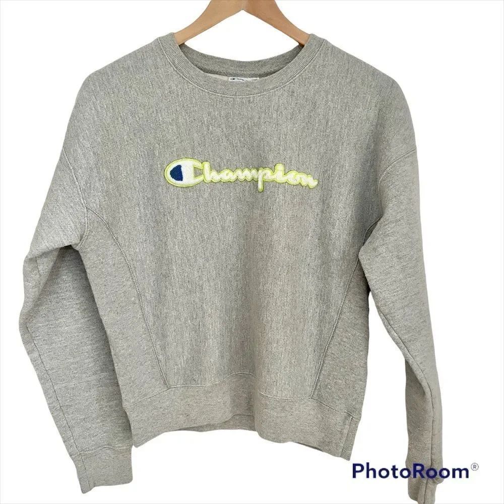 Champion Oversized Grey Sweatshirt